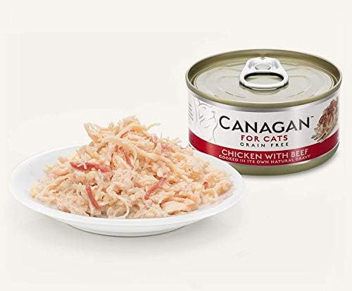 Canagan Cat Tin Chicken and Beef (12x75g Tin)