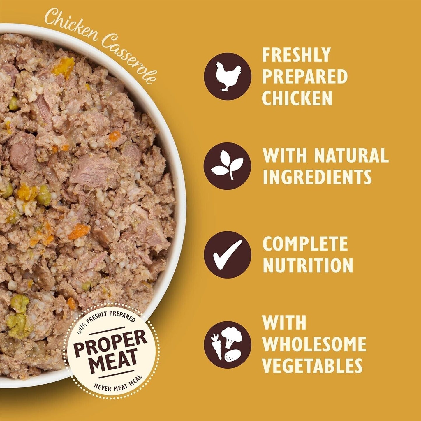 Lily's Kitchen Natural Adult Dog Food Wet Trays - Classic Dinners 6 Trays x 150g