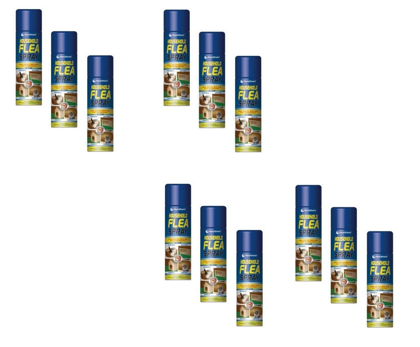 Flea Killer Spray | Flea Treatment for Pets Dogs Cats Kitten Puppies Pesticide