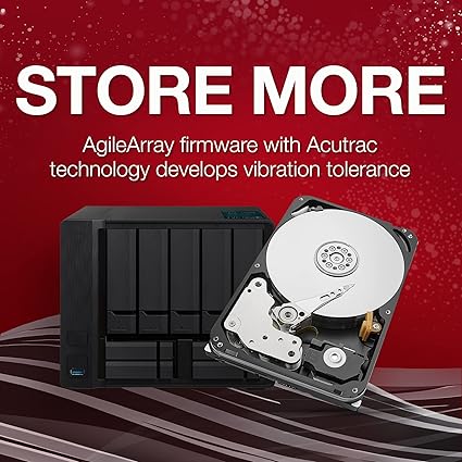 Seagate IronWolf Pro, 14 TB, NAS Internal Hard Drive, CMR 3.5 Inch, SATA 6 Gb/s 7,200 RPM, 256 MB Cache, for RAID Network Attached Storage, 3 years Rescue Services, FFP (ST14000NE0008)