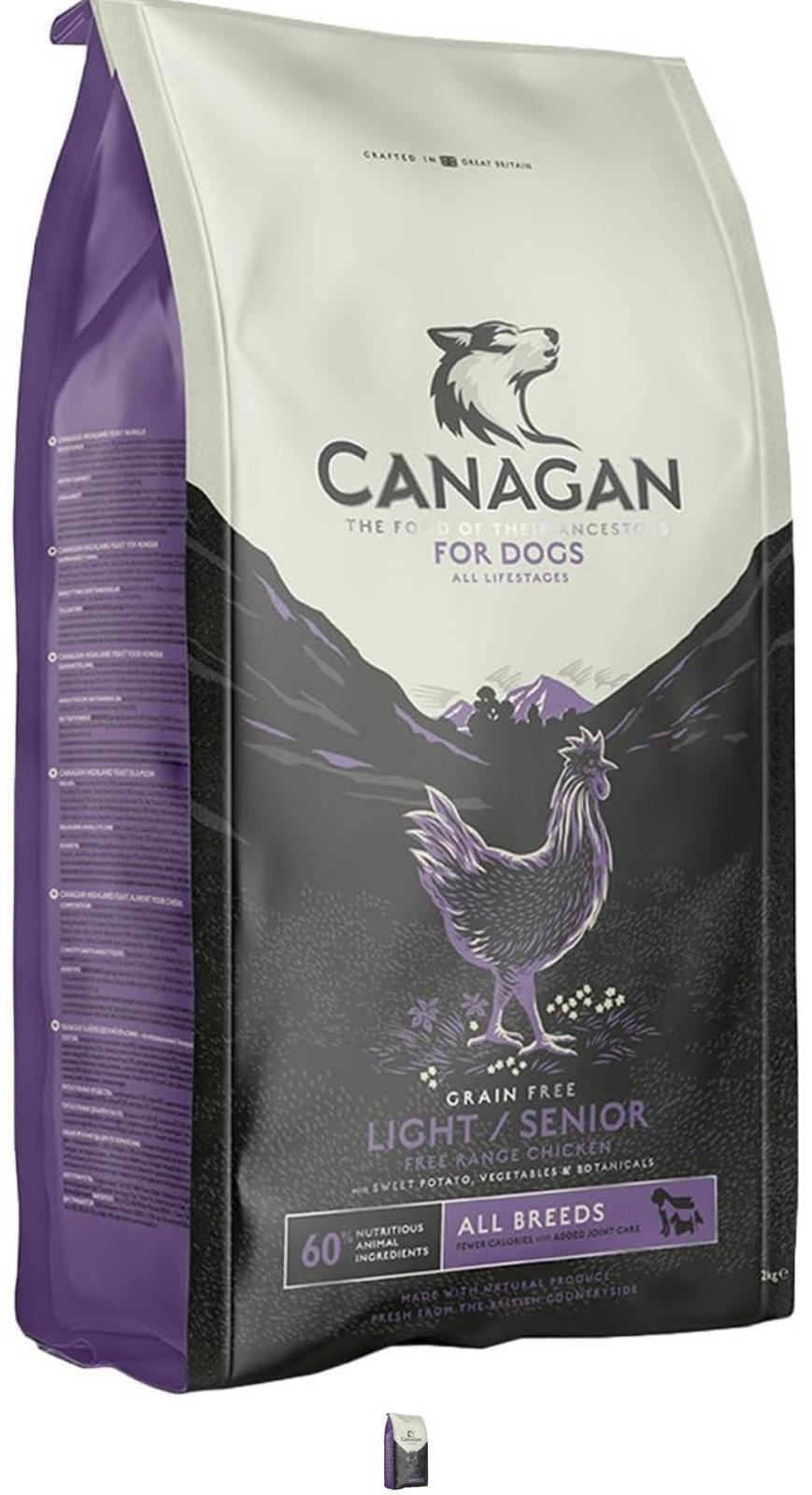 Canagan Light / Senior Free Run Chicken Grain Free 6kg
