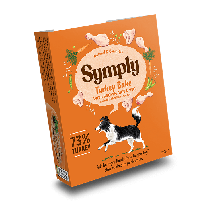 Turkey Bake β Delicious & Nutritious Wet Dog Food for Adults 395g pack of 7