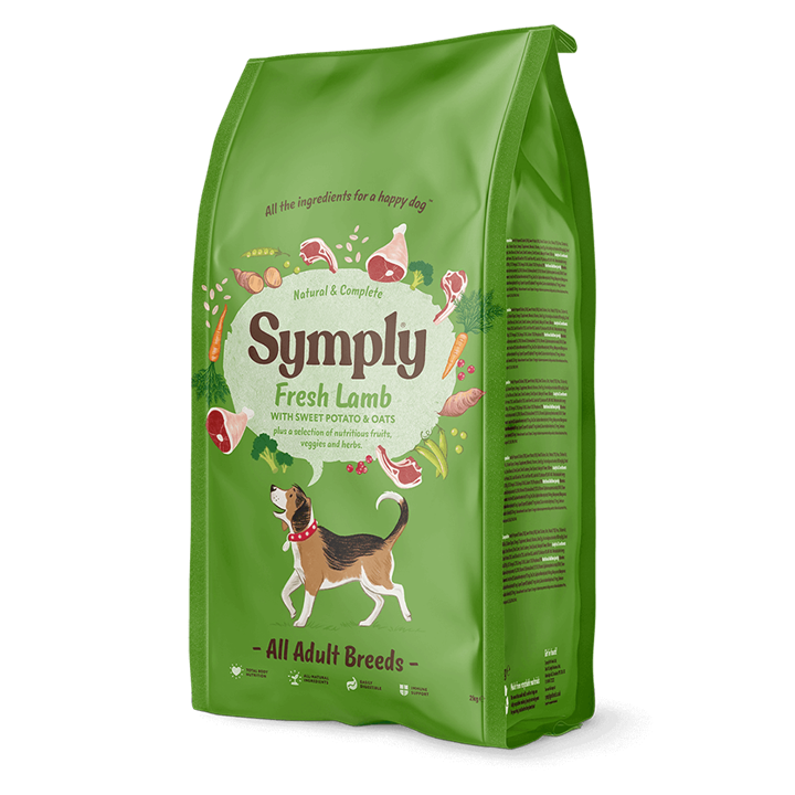 Symply Fresh Lamb Recipe for All Dog Breeds – Nutritious, Delicious & High-Protein