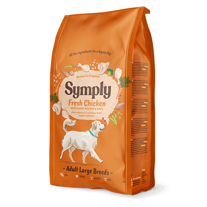 Symply Nutritious Fresh Chicken Recipe for Large Dog Breeds β Healthy & Delicious Meal