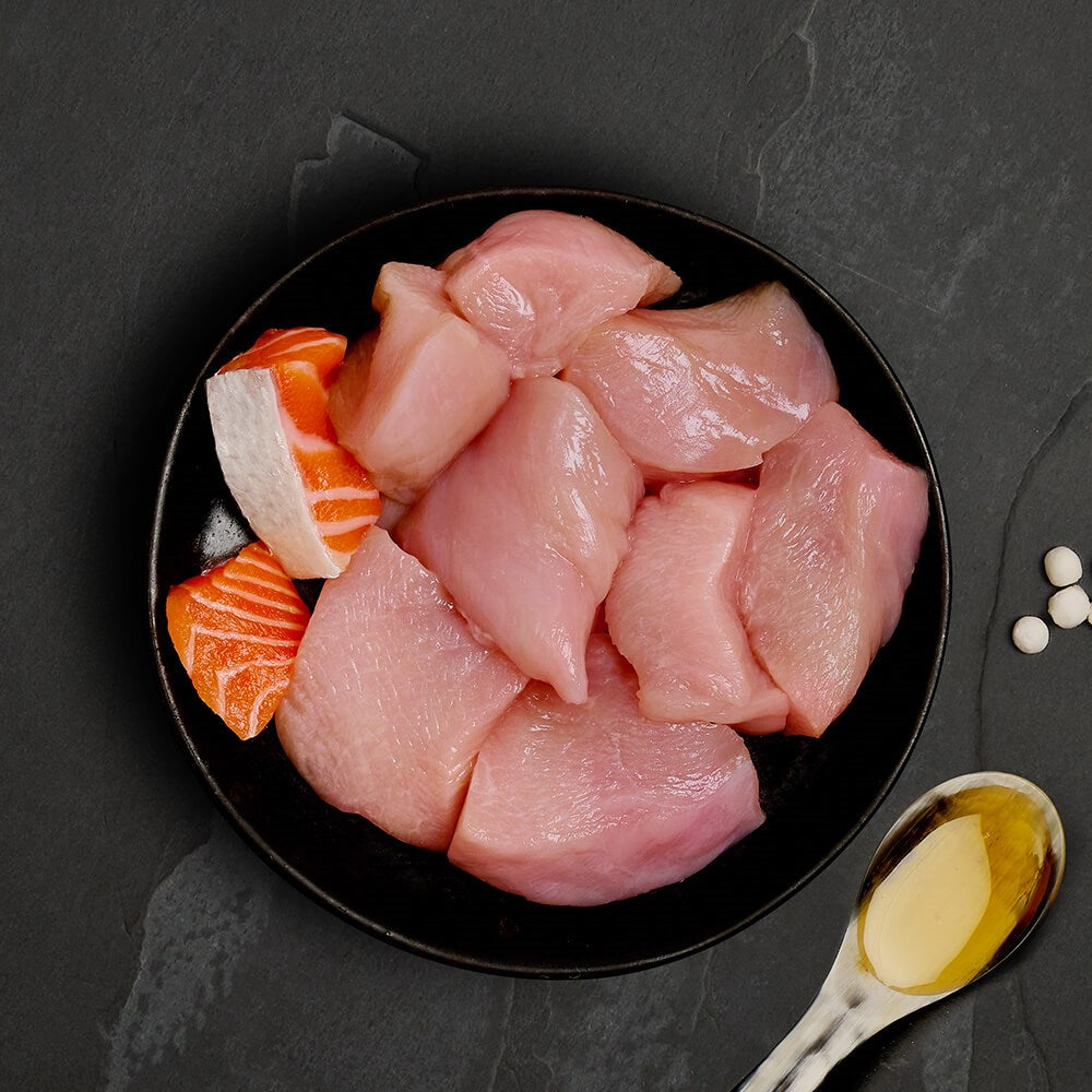 CANAGAN Premium Wet Cat Food – Chicken with Salmon Recipe for Kittens & Adults 75g (pack of 12)