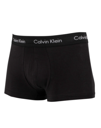 Mens Calvin Klein Trunk Boxer Shorts 3 Pack Stretch Fit 90% Cotton Comfort and Style Essentials Black