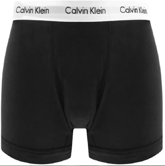 3 Pack CK Mens Trunk boxer shorts stretch 90% cotton Black