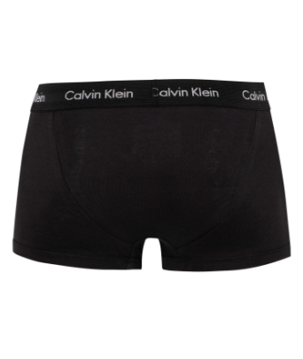 Mens Calvin Klein Trunk Boxer Shorts 3 Pack Stretch Fit 90% Cotton Comfort and Style Essentials Black