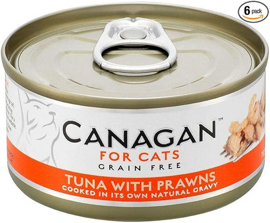 Canagan Cat Tin– Tuna with Prawns (1x75g Tin)
