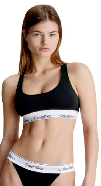 Set of 2 Sexy Ladies Calvin Klein Bralett & Thong Set Stretch Womens 1bra1 Boxer